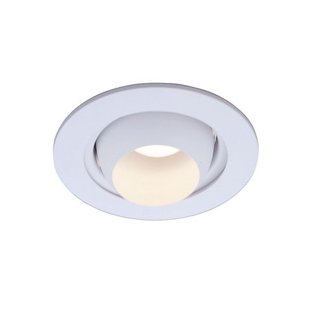 DESIGNERS FOUNTAIN 4 inch White Recessed Eyeball Trim EVRT205WH